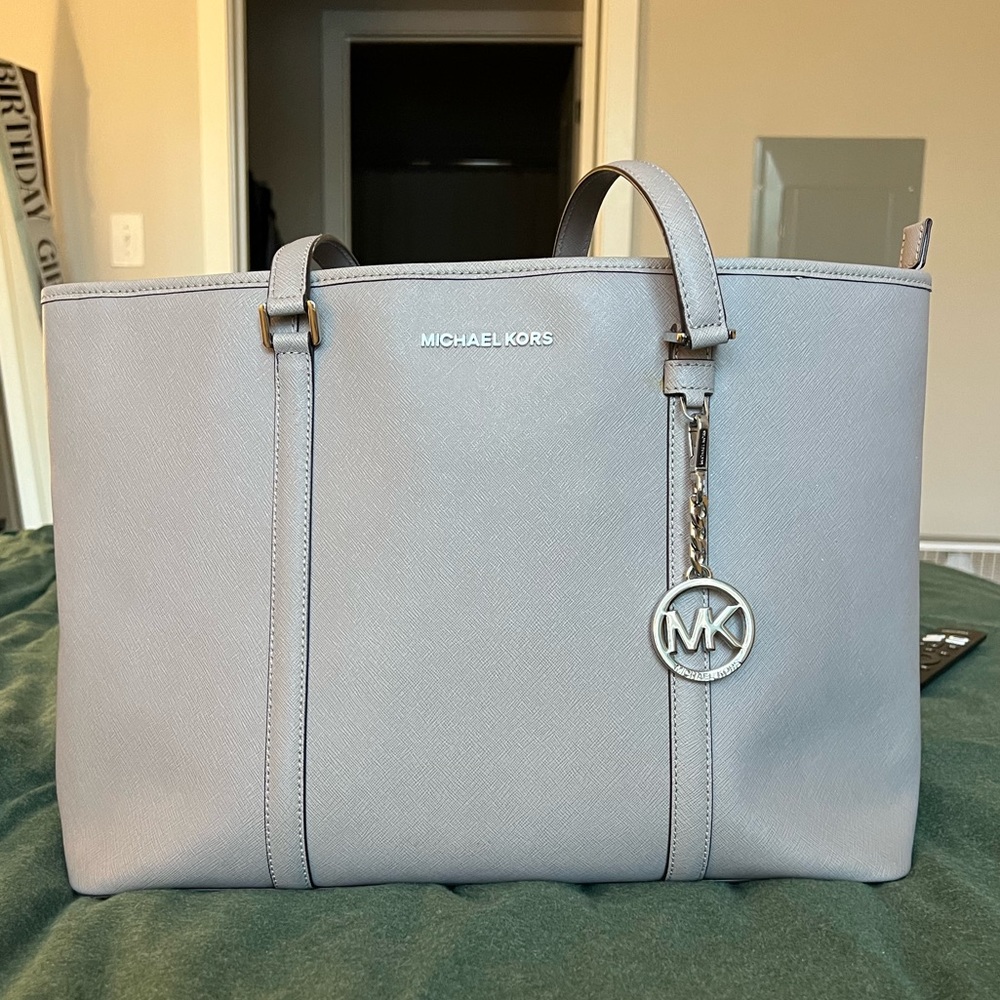Grey Michael Kors Large Tote